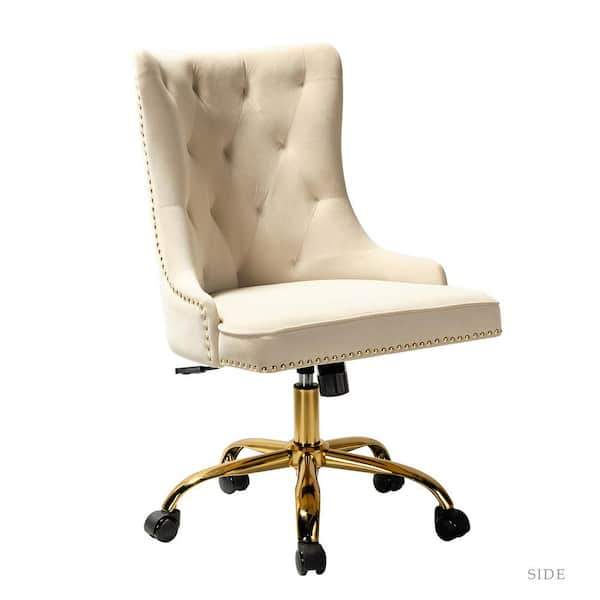 Addison Medium Back Executive Chair in Beige Colour