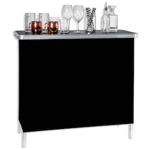 39 in. L x 15 in. W x 35 in. H Portable Outdoor Patio Wet Bar/Table, Skirt and Carrying Case Included
