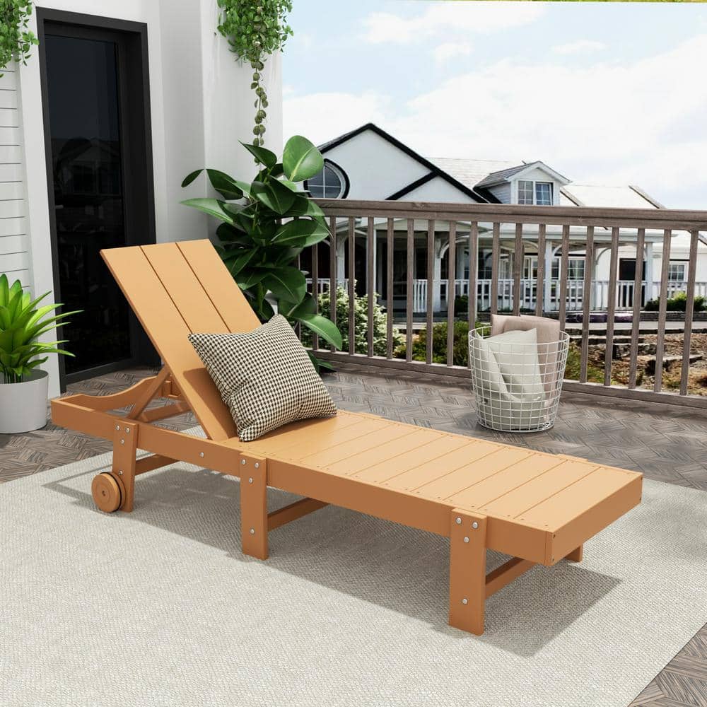 WESTIN OUTDOOR Laguna Teak Fade Resistant HDPE All Weather Plastic