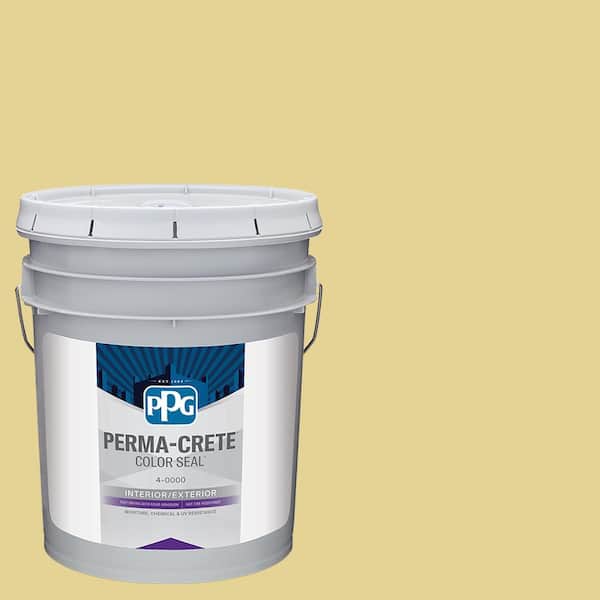 Color Seal 5 gal. PPG1108-4 Wayward Wind Satin Interior/Exterior Concrete Stain
