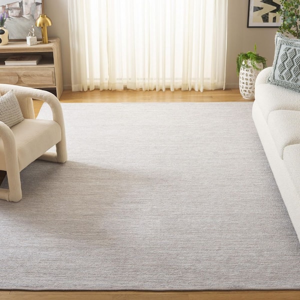 Montauk 8 ft. x 10 ft. Beige Modern Solid Area Rug