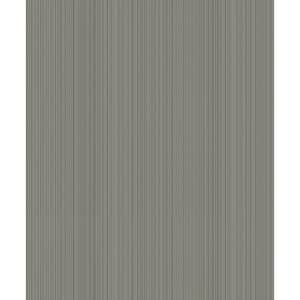 Boutique Collection Bronze Textured Stripe Non-pasted Paper on Non-woven Wallpaper Sample