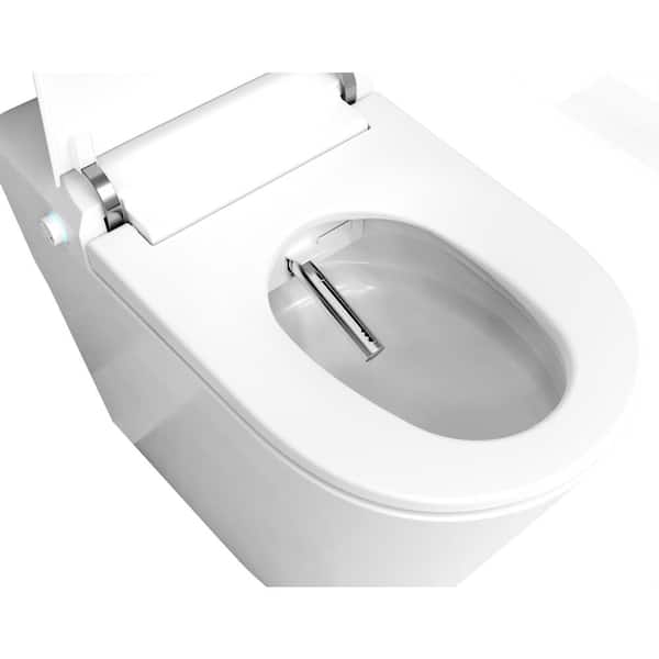 ANZZI ENVO Echo Elongated 1.28 GPF Smart Bidet Toilet in White