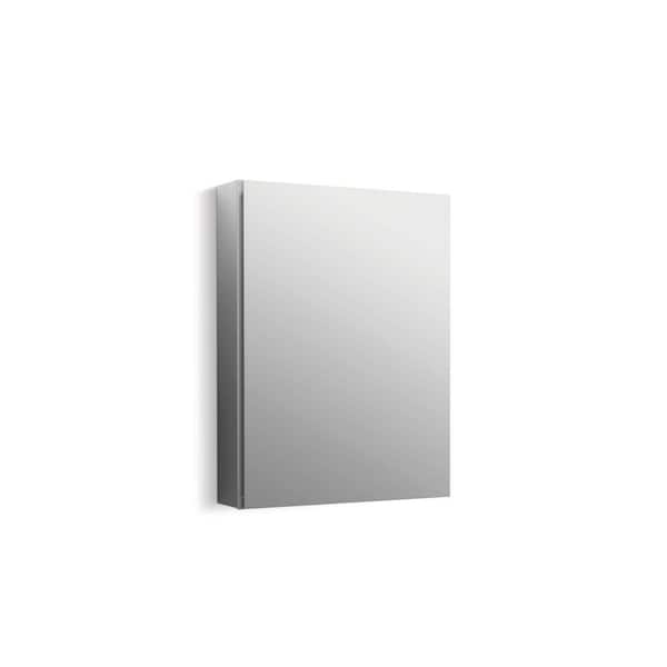 CLC Series 20 in. W x 26 in. H Rectangular Aluminum Medicine Cabinet with Mirror Interior