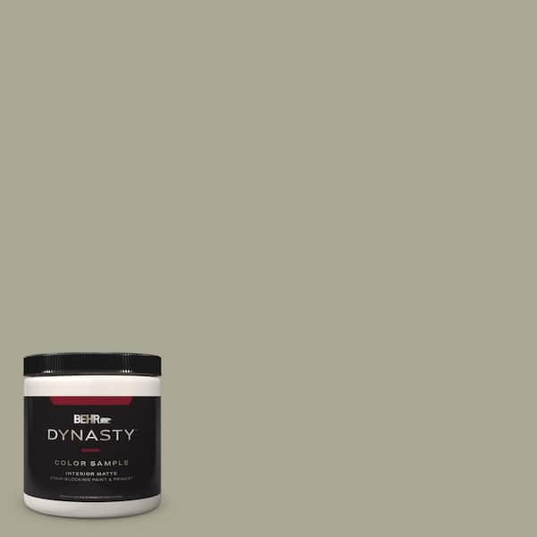 BEHR DYNASTY 8 oz. N3504 Jungle Camouflage OneCoat Hide Matte Stain