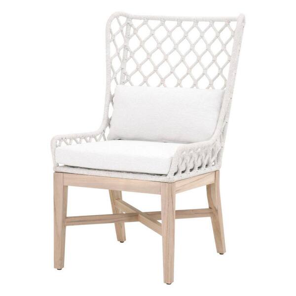 Off white 2024 wingback chair