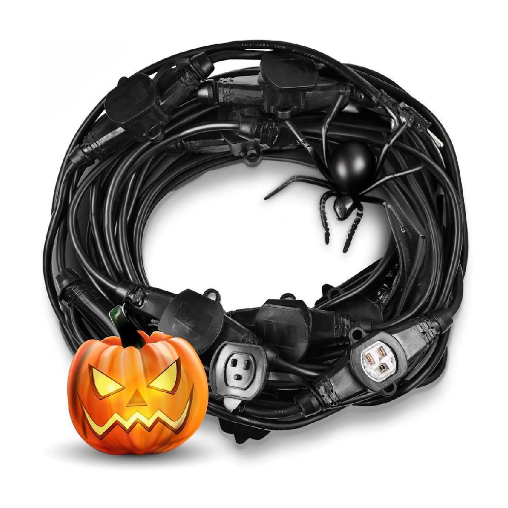 Lukyamzn 25 ft. 16/3 Heavy Duty Outdoor Extension Cord with with 6