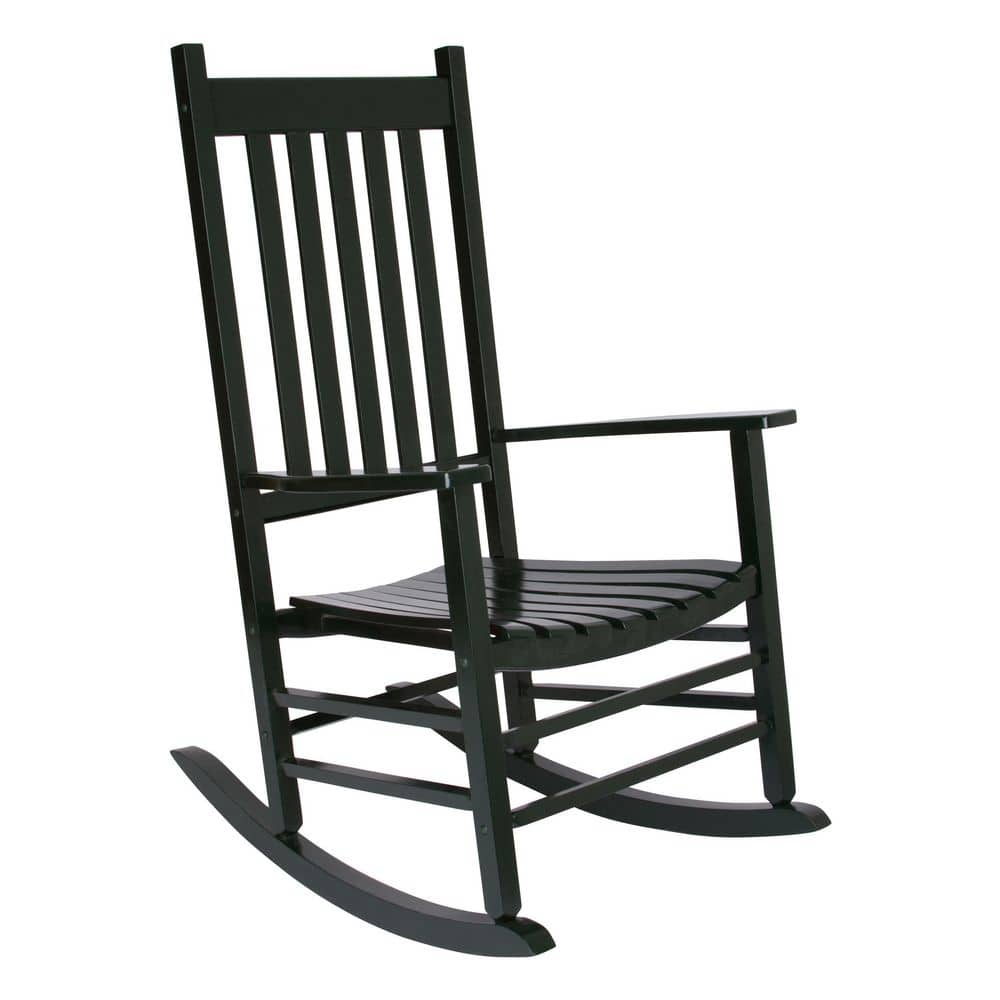 Vermont Dark Green Polyurethane Coated Porch Rocker Chair