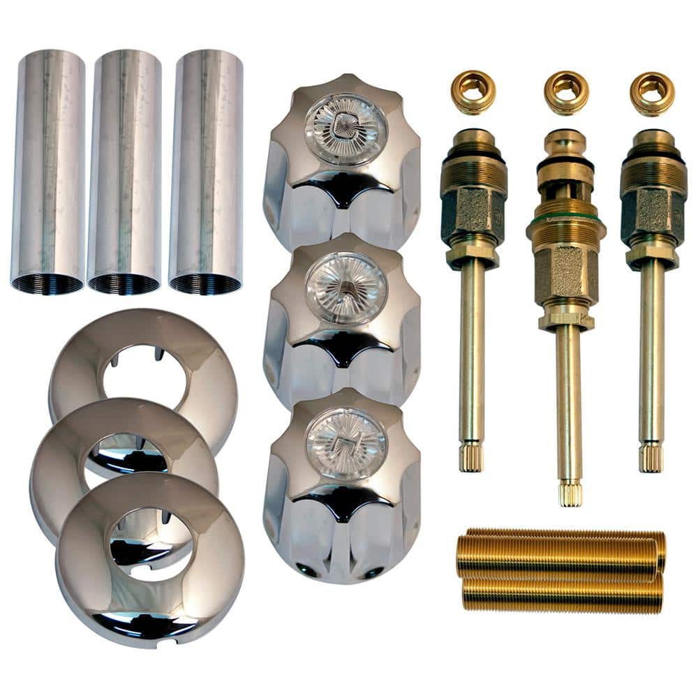 Tub and Shower Rebuild Kit for Gerber 3-Handle Faucets with Flange and Sleeve price history on PriceWatchPro