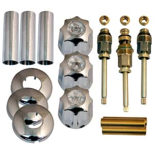 Tub and Shower Rebuild Kit for Gerber 3-Handle Faucets