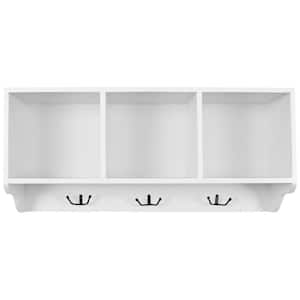 Alice Shady White Wall Mounted Coat Rack