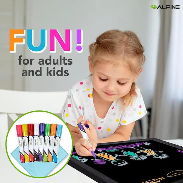 Alpine Industries 24 in. x 32 in. LED Illuminated Hanging Message