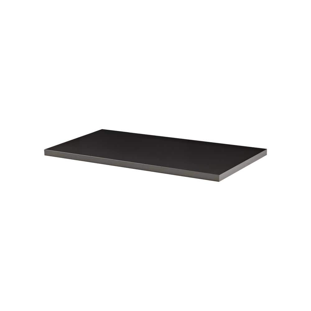 SUMO 31.5 in. W x 11.8 in. D x 0.98 in Anthracite MDF Decorative Wall Shelf without Brackets price history on PriceWatchPro