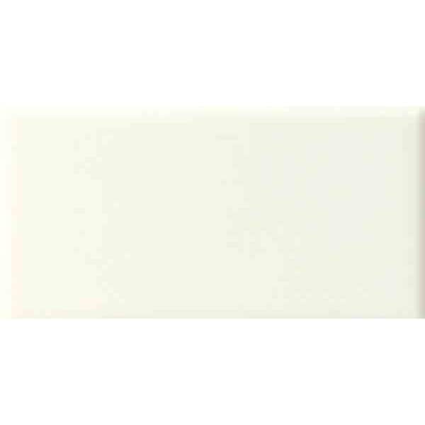 Unbranded Retro Classic Biscuit White 3 in. x 6 in. Ceramic Wall Tile (10.00 sq. ft./Case)