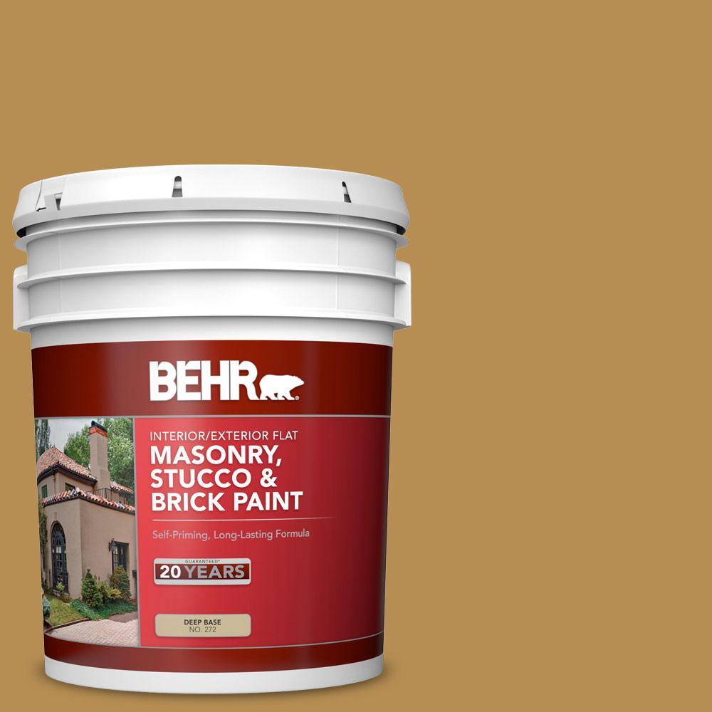 5 gal. #PFC-30 Clay Terrace Flat Interior/Exterior Masonry, Stucco and Bric