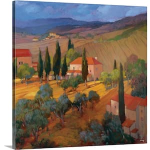 "Coral Sunset Tuscany" by Philip Craig Canvas Wall Art