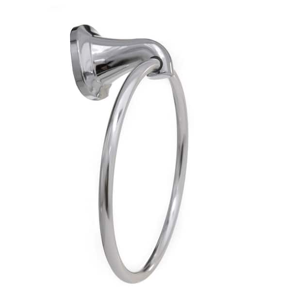 ARISTA Belding Collection Towel Ring in Chrome