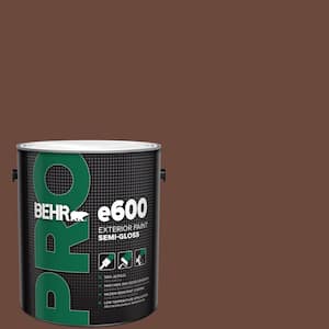 1 gal. #BXC-45 Classic Brown Semi-Gloss Exterior Paint
