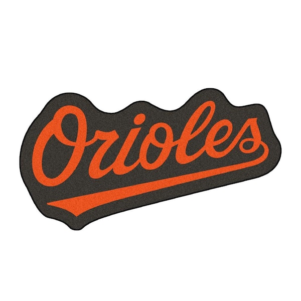 Baltimore Orioles Mascot Rug Orange