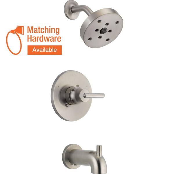 Delta Trinsic 1Handle Wall Mount Tub and Shower Faucet Trim Kit in