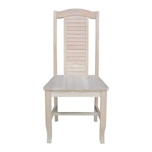 Seaside Unfinished Solid Wood Chair (Set of 2)