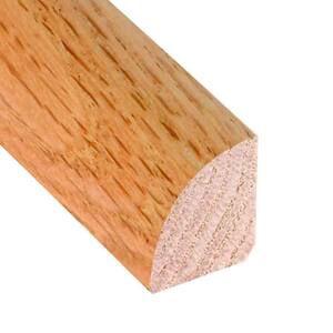 Red Oak Natural 3/4 in. Thick x 3/4 in. Wide x 78 in. Length Hardwood Quarter Round Molding