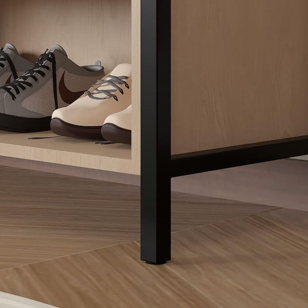 VECELO Hall Tree with Bench and Shoe Storage, 5-in-1 Entryway Coat