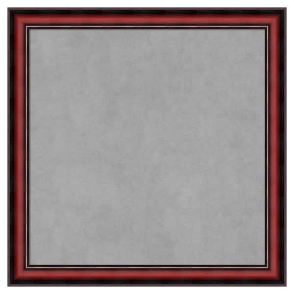 Amanti Art Rubino Cherry Scoop 23 in. x 23 in. Framed Magnetic Board