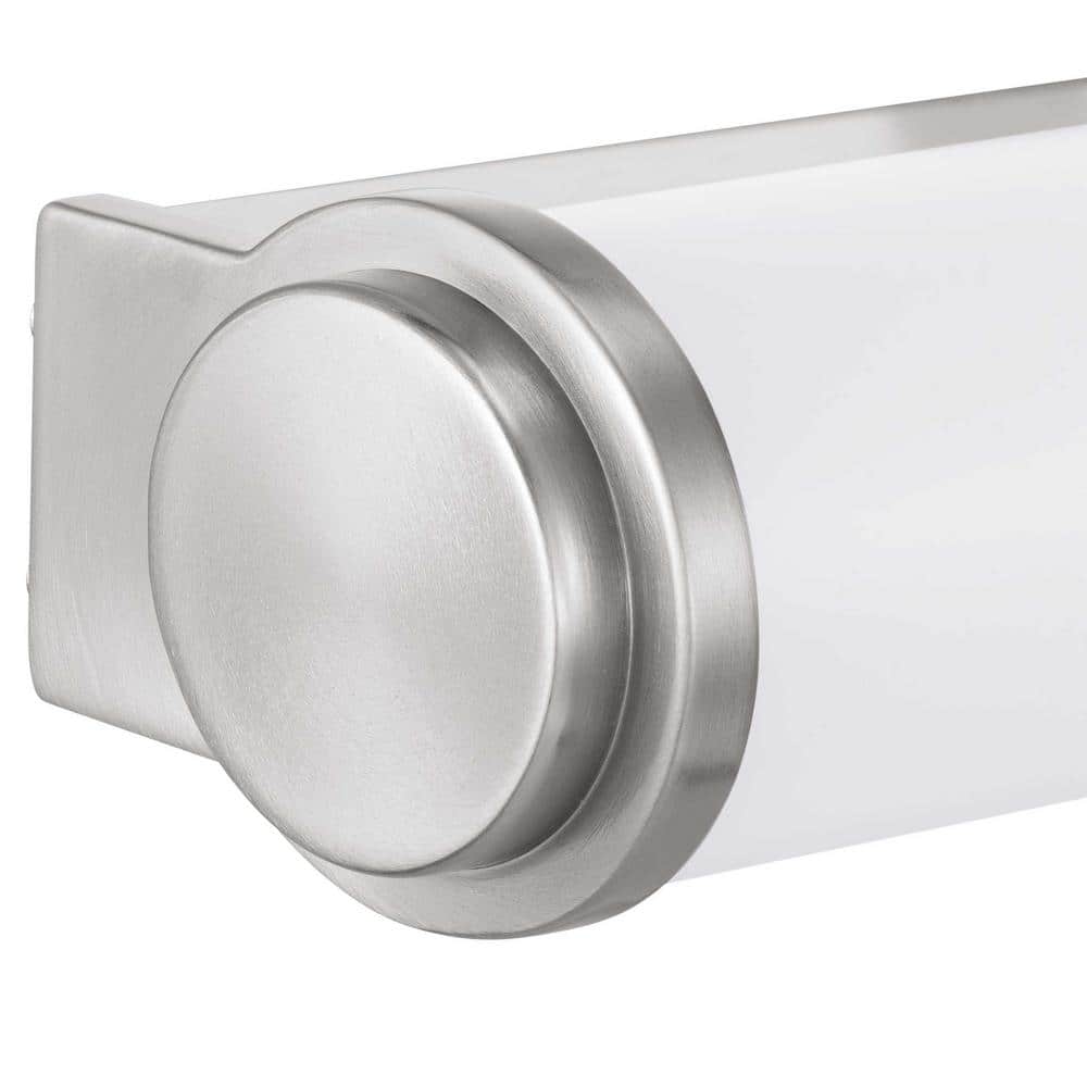 Brushed Nickel 48" LED Linear Bath Bar with Acrylic Diffuser