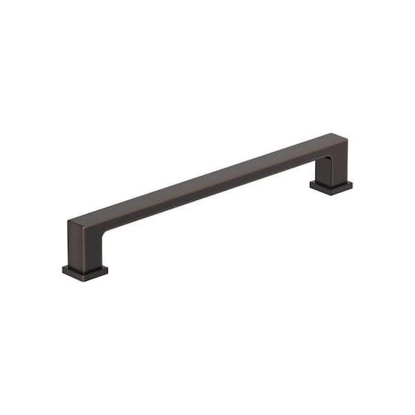 Amerock 10-Pack Bridgeport 6-5/16 in.  160mm  Traditional Oil Rubbed Bronze Bar Cabinet Pulls