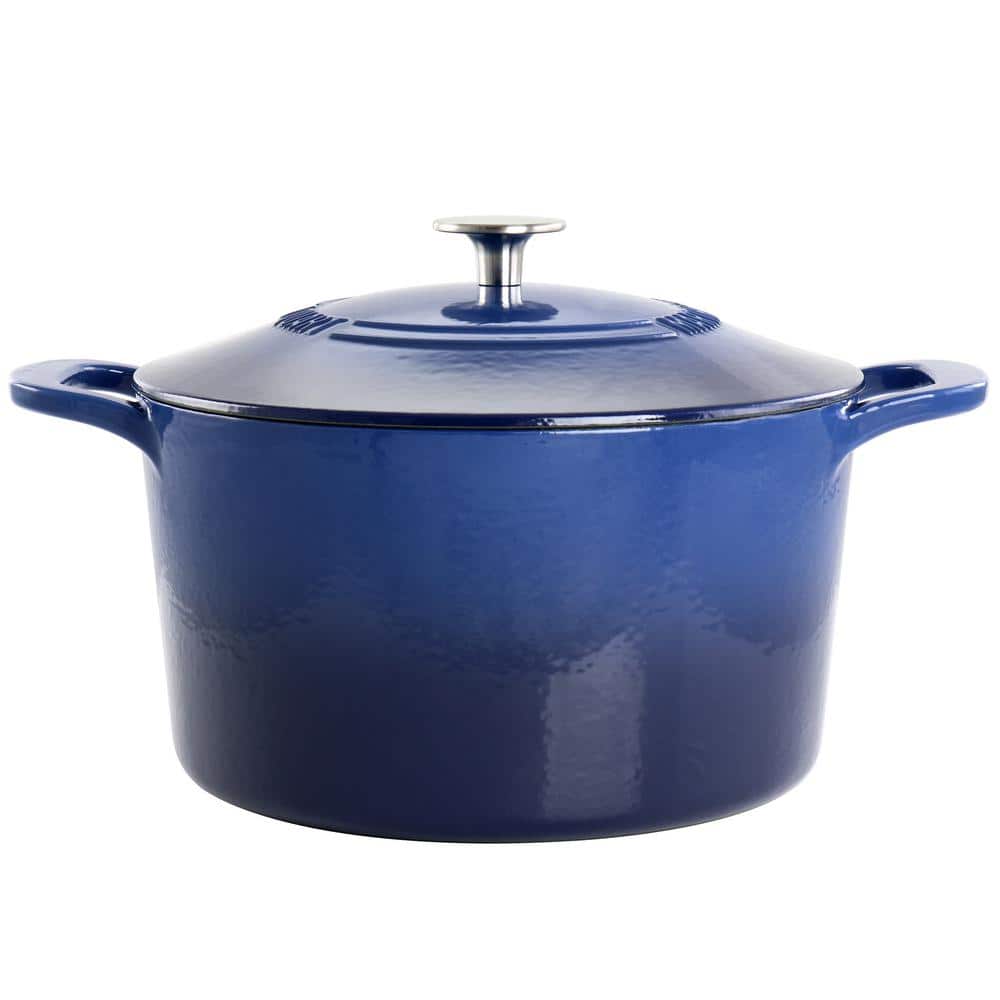 Martha Stewart Collection Speckle Enameled Cast Iron 4-Qt. Dutch Oven,  Created for Macy's - Blue for Sale in Ripon, CA - OfferUp