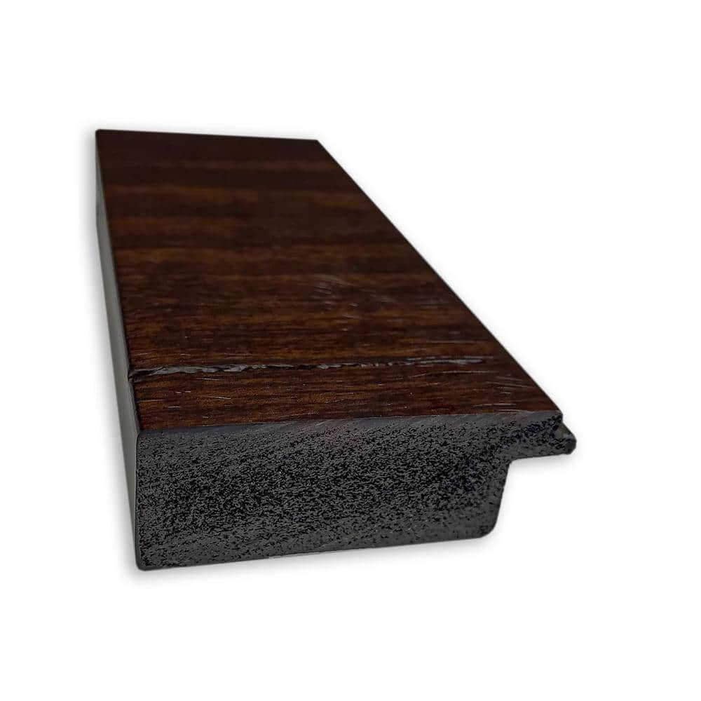 Wildwood Brown and Silver Rectangular Beveled Wall Mirror