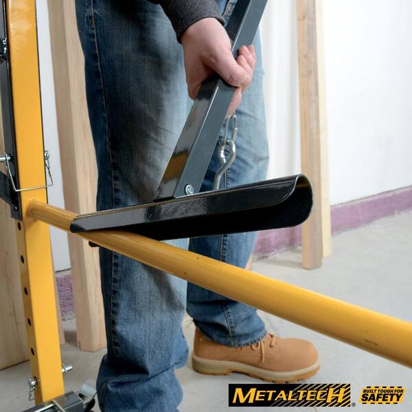 2x Workbench Roller Stand Rest Adjustable 67-101cm Scaffolding Support Holder 