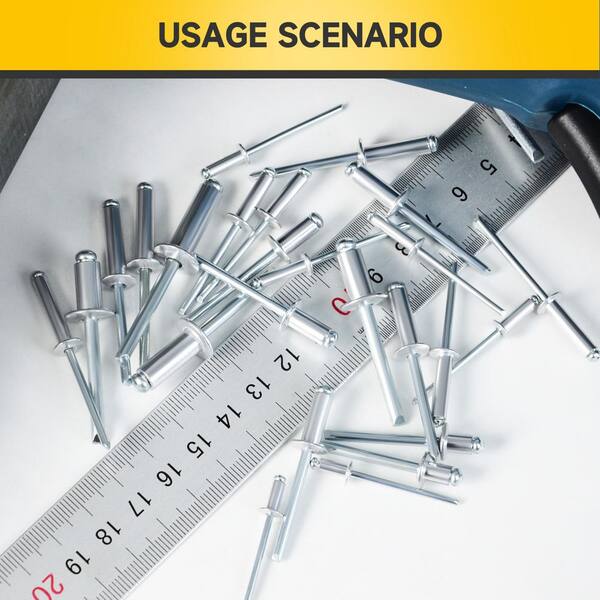 Metal Magery 100 Closed End Rivets Aluminum Body | Ubuy