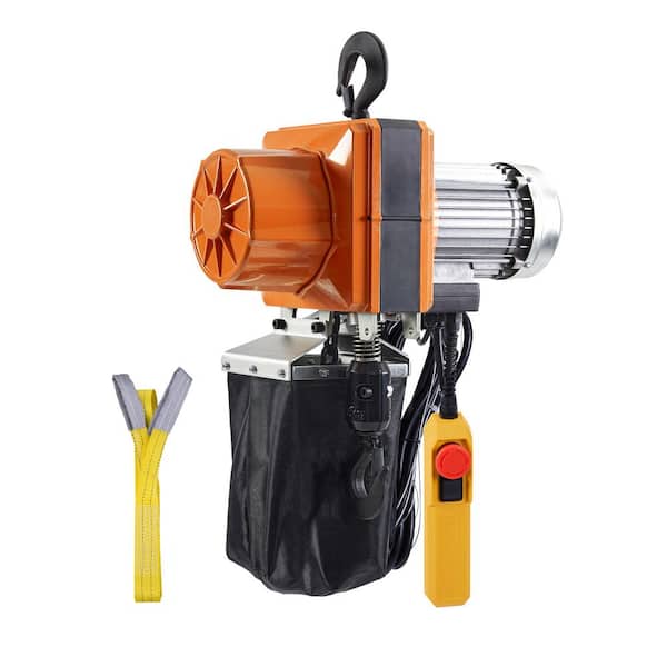 SKYSHALO Electric Chain Hoist, 2200 lbs. /1 ton Capacity, 10 ft. Lifting Height, 10 ft. /min Speed, 120 V, Phase Overhead Crane