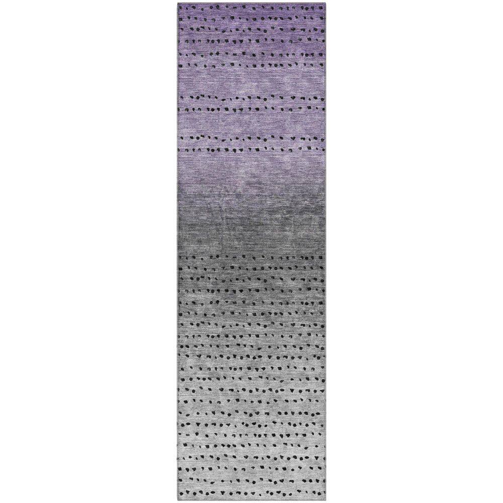 Mayfield Premium Machine Washable Abstract AMF2009 Purple 2 ft. x 7 ft. Runner Rug price history on PriceWatchPro