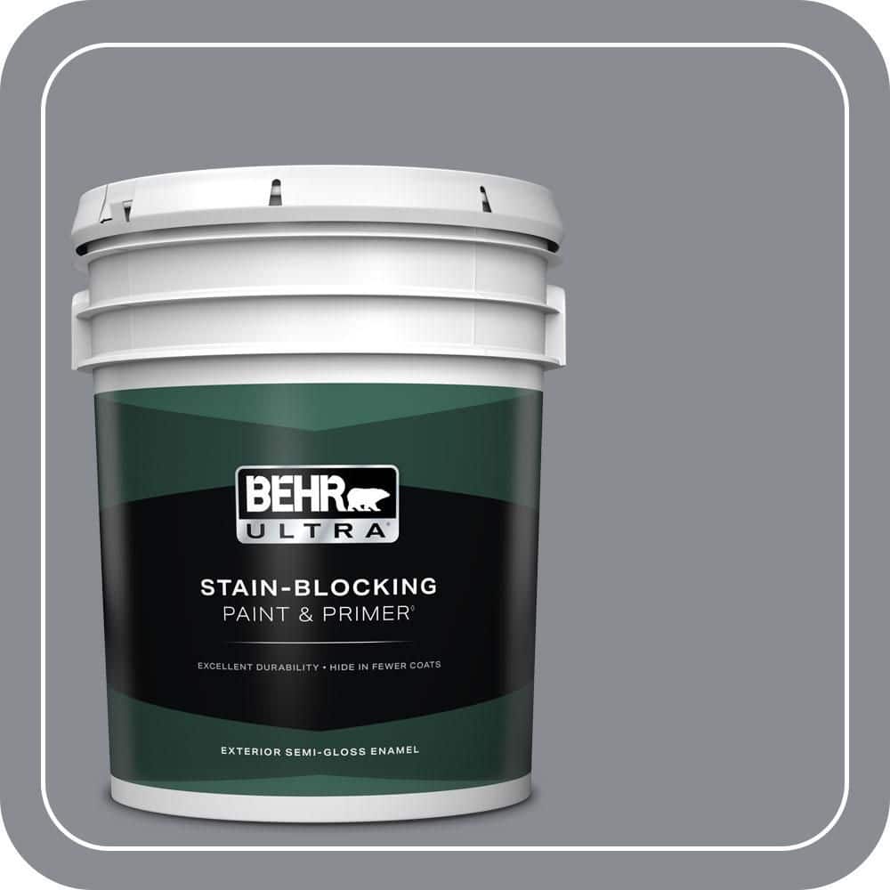 5 gal. #PMD-73 Ancient Pewter Semi-Gloss Enamel Exterior Paint & Primer price history on PriceWatchPro