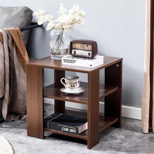 The Signature End Table - small narrow side table/ nightstand