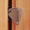 Boyel Living 4 in. Stainless Steel Sliding Barn Door Hook Lock