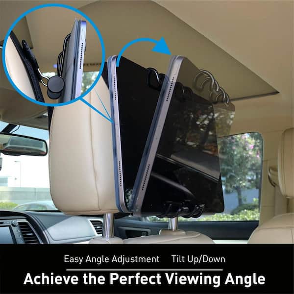 Universal Car Headrest seat panel Bar Mount Holder For iPad/Tablet &Phone/iPhone 