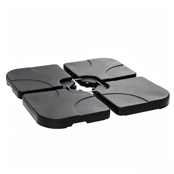 canadian tire patio umbrella base Square Fillable Offset Black this 225 For Living Stainless Steel Patio