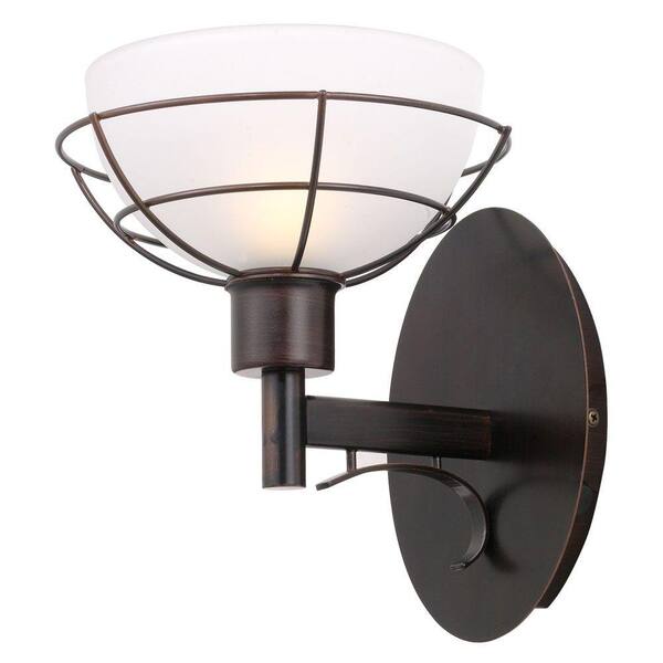 EGLO Rovigo 1-Light Wall Oil Rubbed Bronze Light-DISCONTINUED