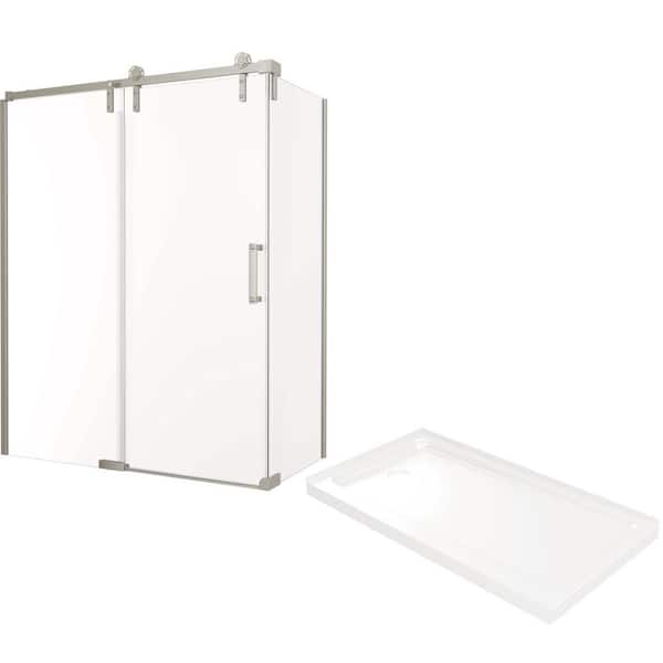 Delta Industrial 60 in. L x 32 in. W x 76 in. H Corner Shower Kit