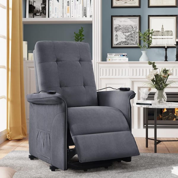 Armchair Pillow Booster Cushion Seat Pad Floor Chair Riser Cushion for  Elderly Adults (Beige Gray)