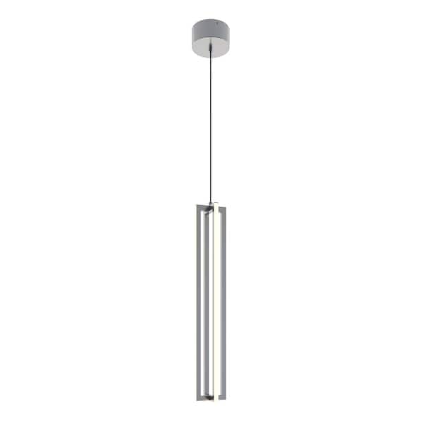 AFX 60-Watt Integrated LED Satin Nickel Pendant