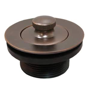 1-1/2 in. Lift and Turn Bath Tub Drain with 1-7/8 in. O.D. Coarse Threads, Old World Bronze