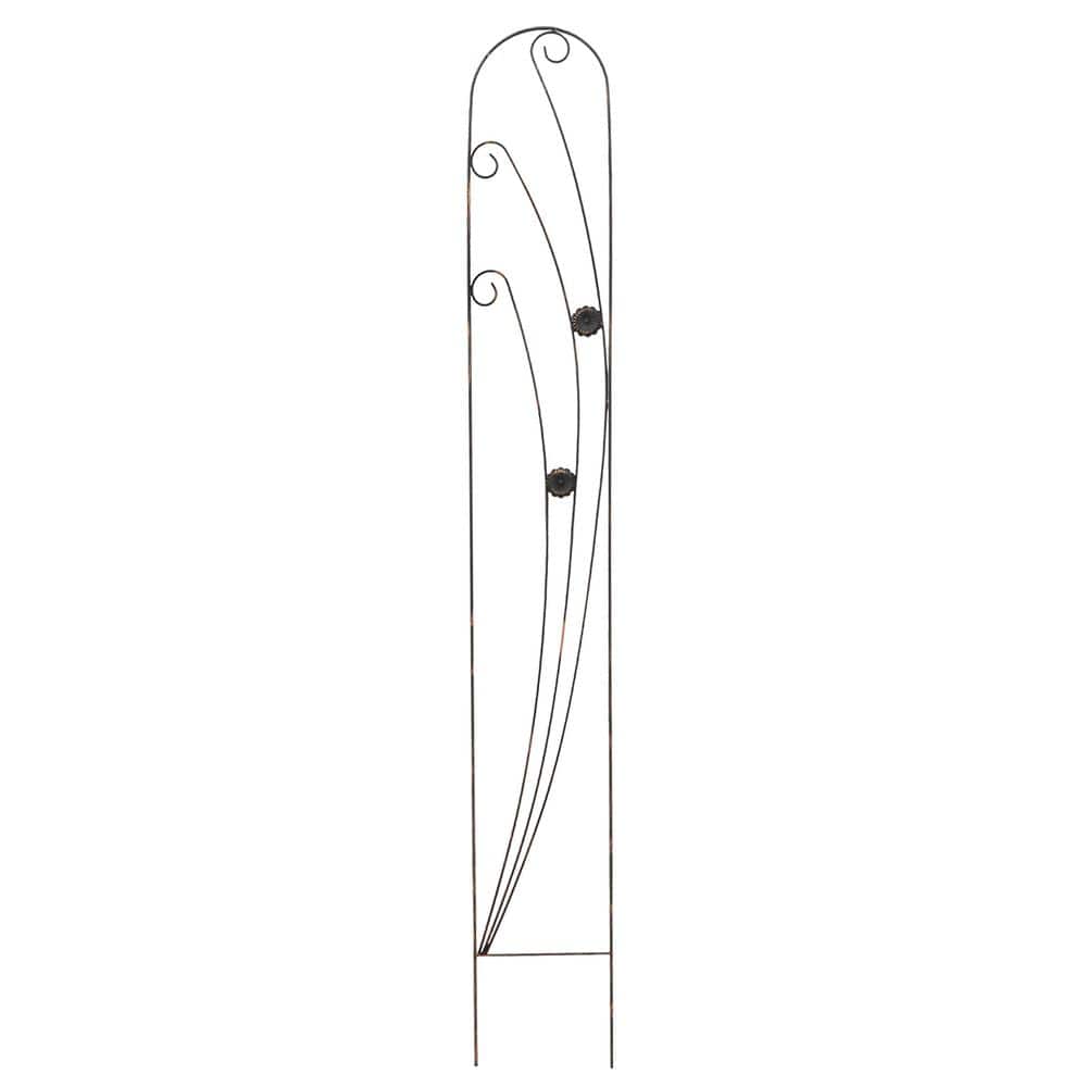 Phoenix 72 in. x 10 in. Metal Trellis