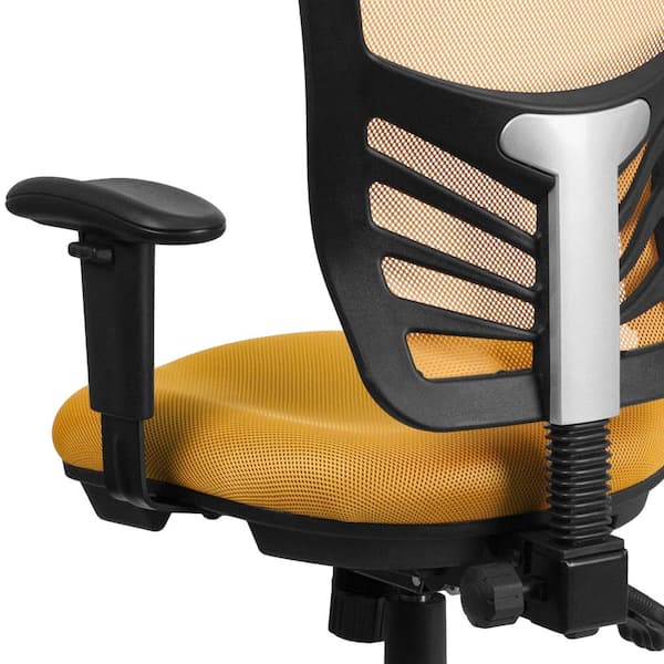 Yellow mesh office discount chair