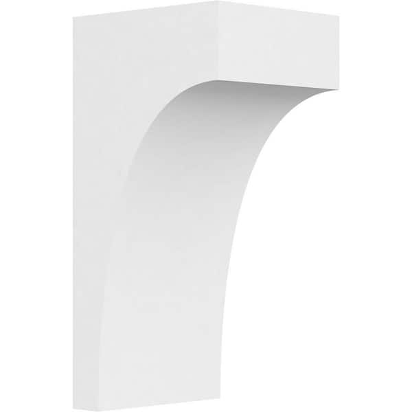 Ekena Millwork 5 in. x 12 in. x 6 in. Standard Stockport Architectural Grade PVC Corbel