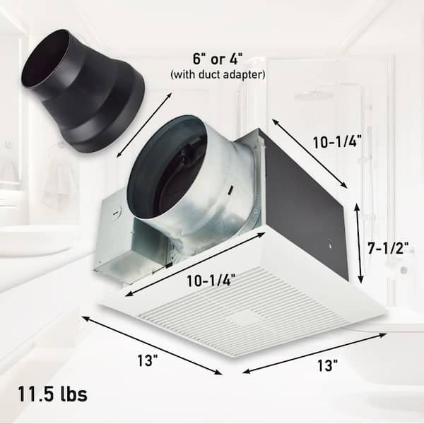 Panasonic ビビ・YX BE-FY632 Panasonic WhisperGreen Select Pick-A-Flow 50/80 or 110 CFM
